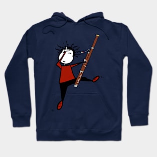 Bassoon dancer Hoodie